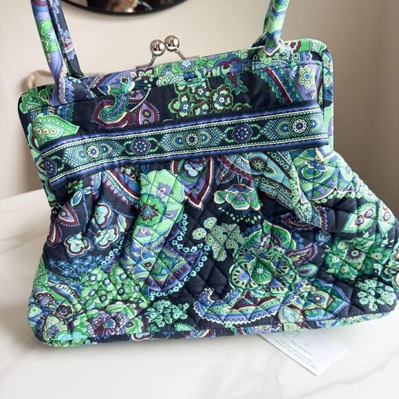 Vera Bradley Alice Blue Rhapsody Bag NWT - Picture 5 of 6